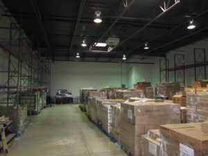 Rented storage space at 1864 High Grove has been a tremendous help during the reconfiguration 