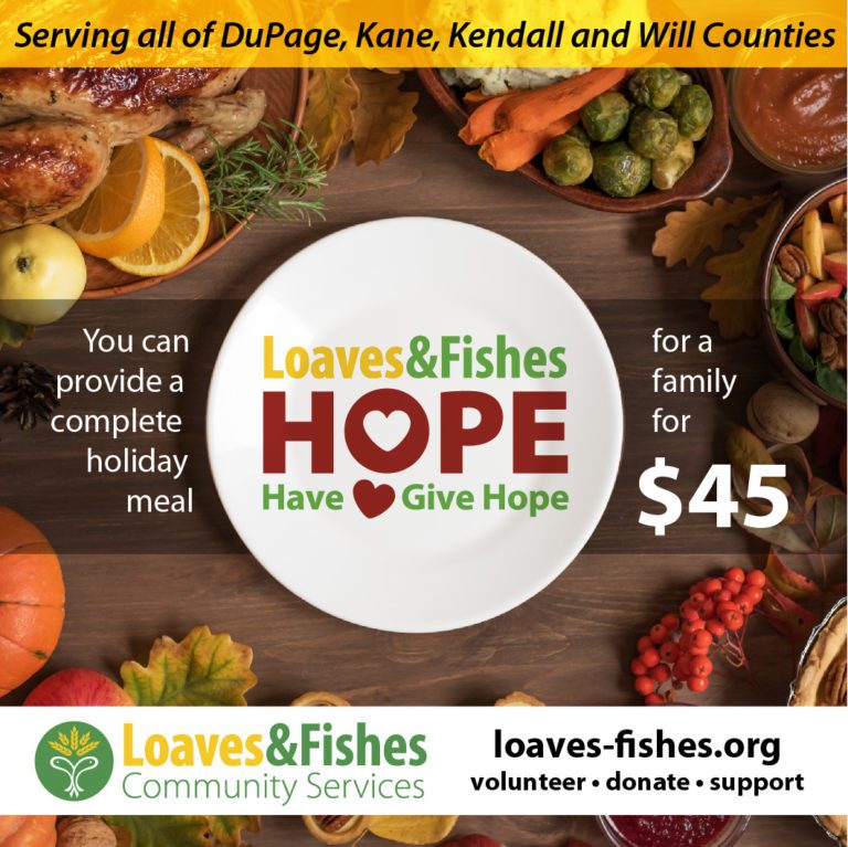 Loaves & Fishes Community Services Naperville & DuPage County Food Pantry