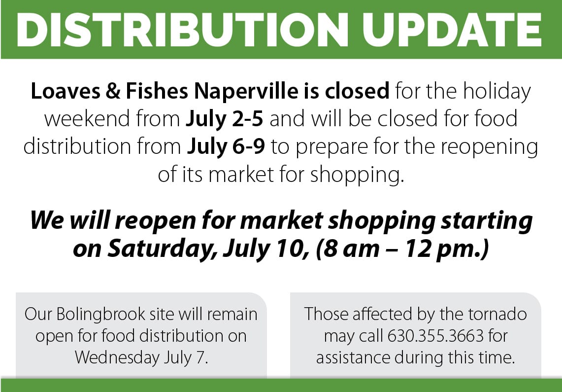 Loaves & Fishes Community Services Naperville & DuPage County Food Pantry